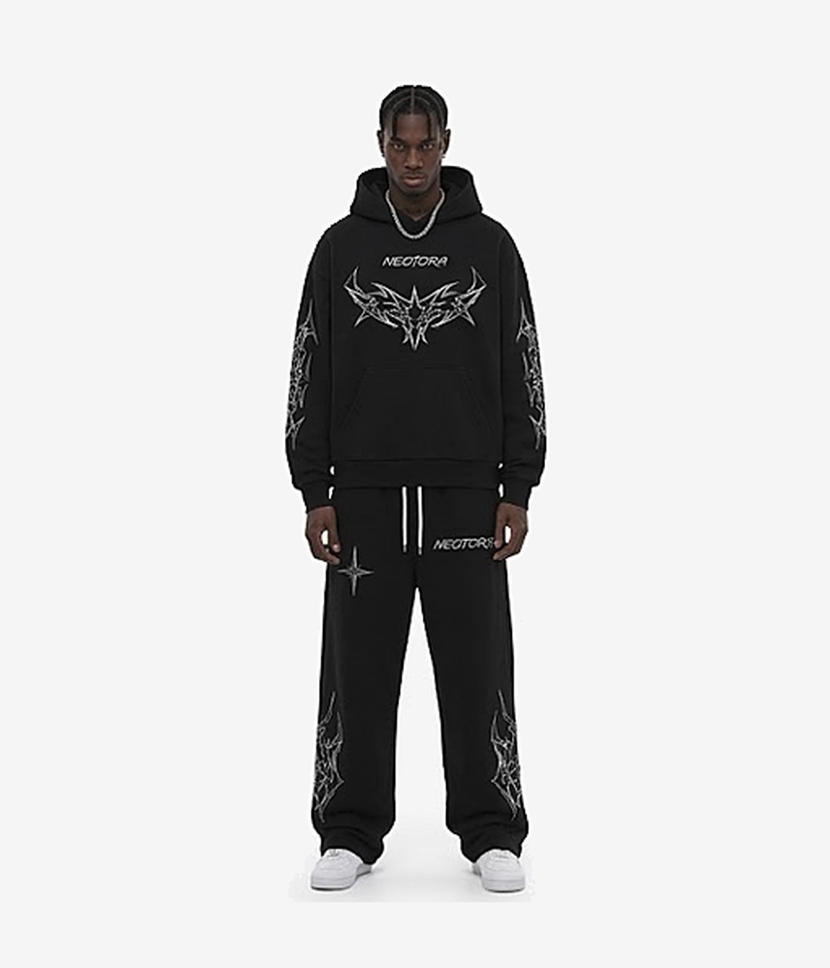Neotora DROP 01 Full Tracksuit in Carbon Black